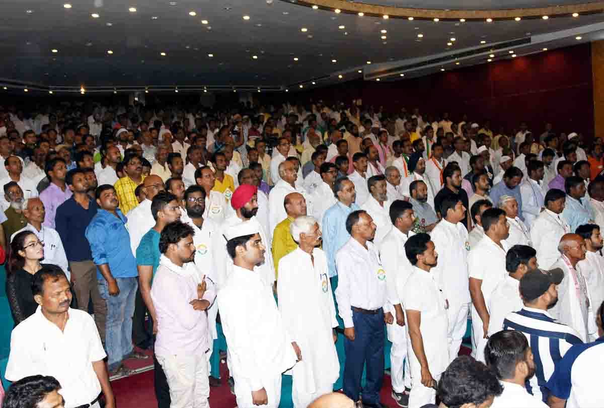 Congress party workers conference in Kanpur