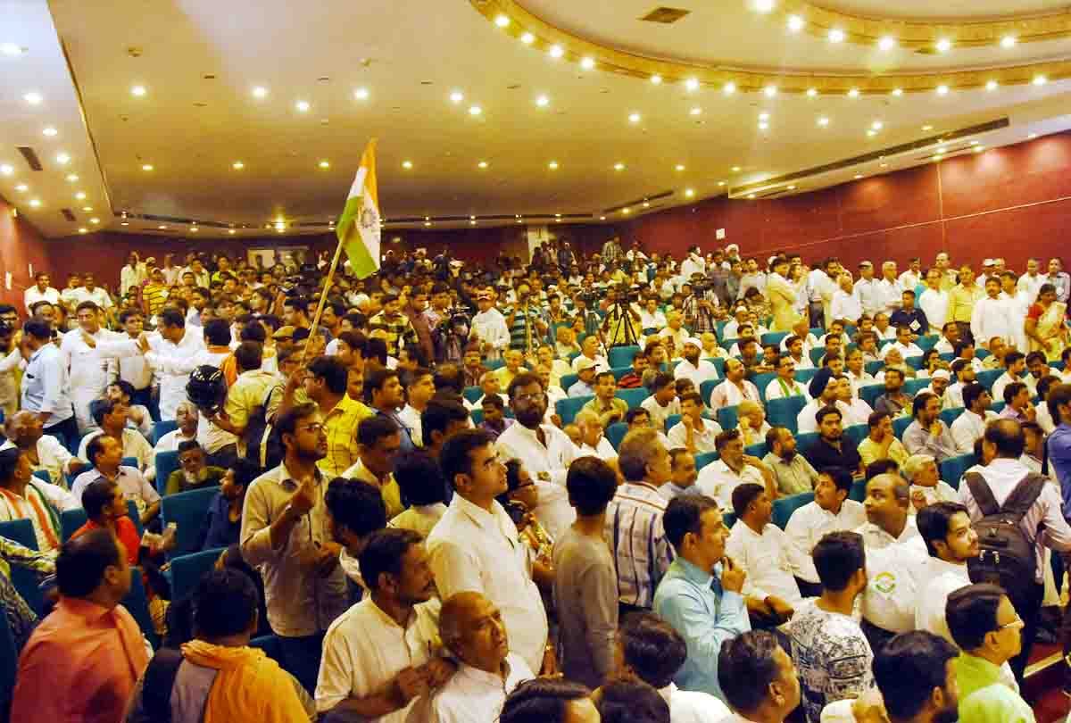 Congress party workers conference in Kanpur