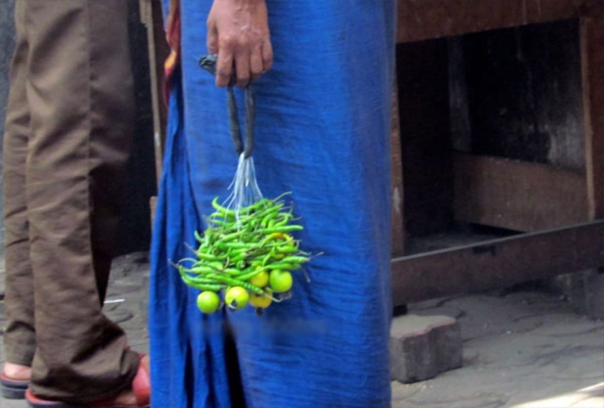 Lalus sons Tej Pratap Wedding Decoration with Nimbu and Mirchi