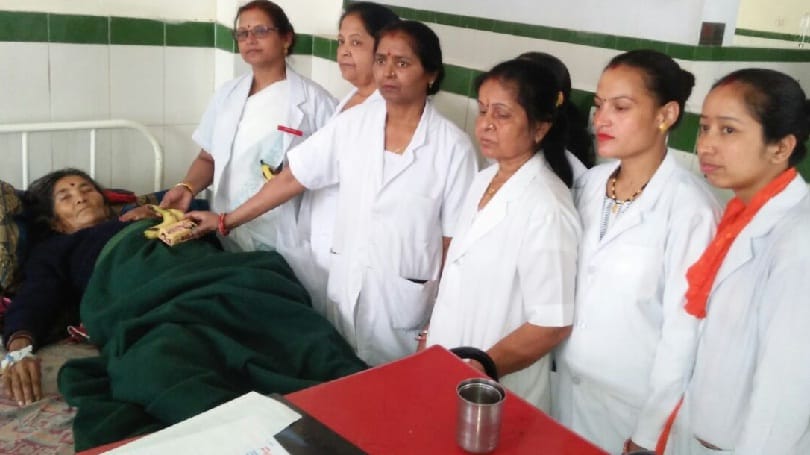 अतंरराष्ट्रीय नर्सिंग दिवस मनाया धूमधाम से