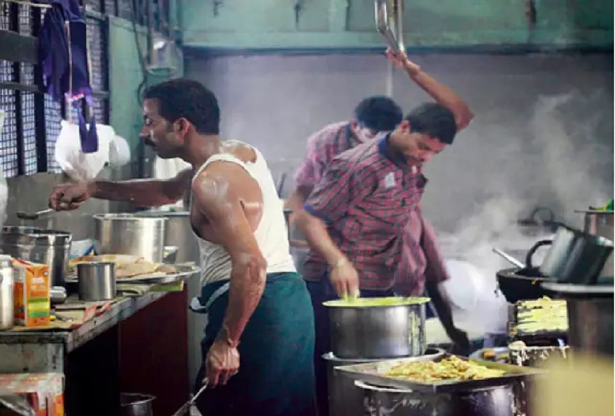 lpg is used in pantry cars after orders to remove