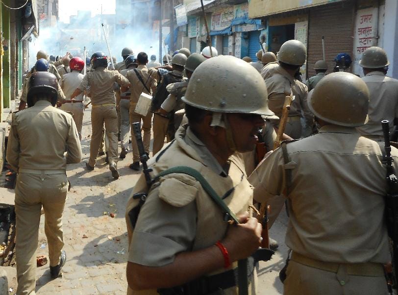 kasganj triple murder fir filed in violence case