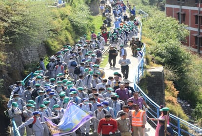 Large cleanliness, rescue and conservation campaign started on Kalka Shimla Railway Track
