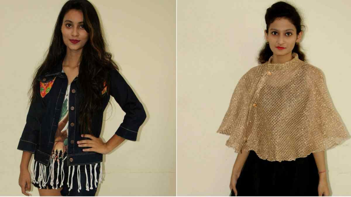 Fashion show in gujrat and models walk on ramp