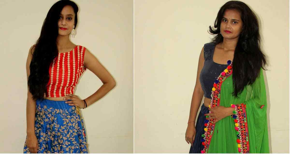 Fashion show in gujrat and models walk on ramp