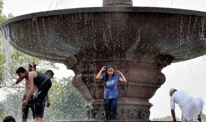 Jaffarpur, the most hot in Delhi, recorded 44 degrees Celsius