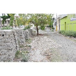 road going through bad roads