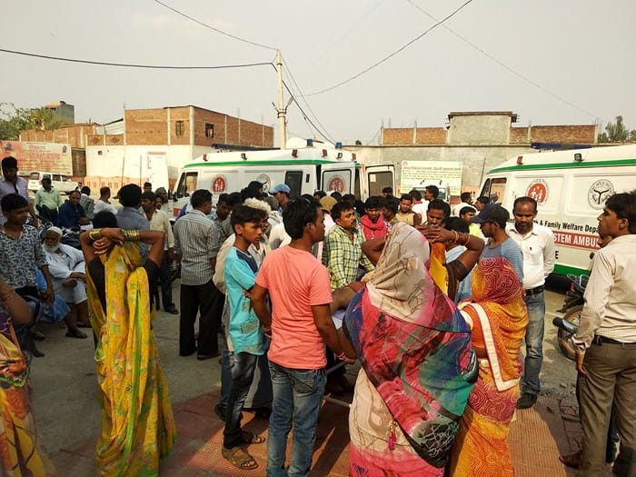 one dead and 8 injured in accident