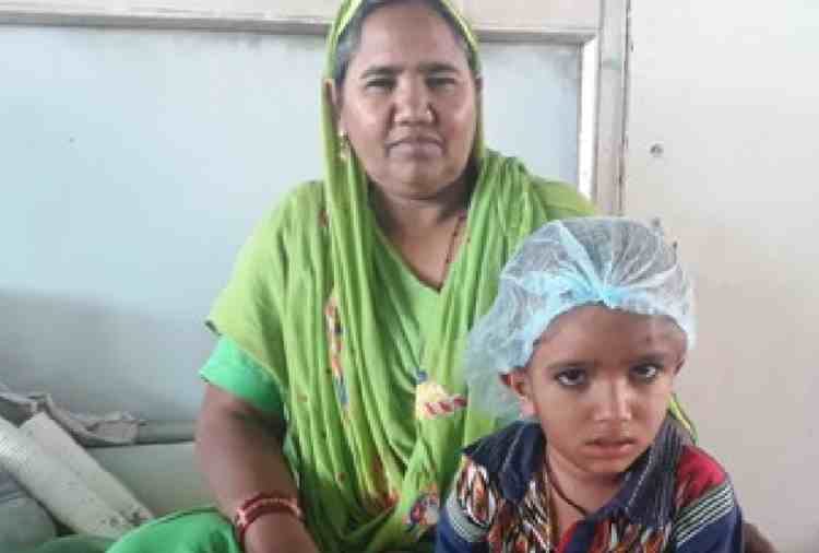 chandigarh, rare surgery of 5 years old child  brain tumor in agroha of hisar