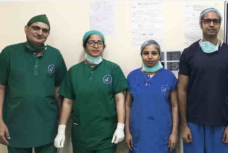 chandigarh, rare surgery of 5 years old child  brain tumor in agroha of hisar