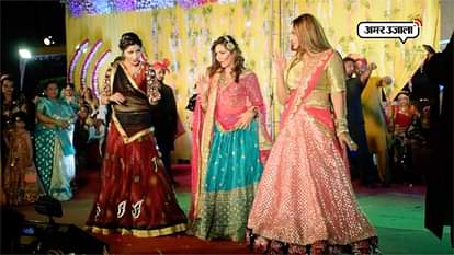 Sapna chaudhary, arshi khan and rakhi sawat dance video in marriage function