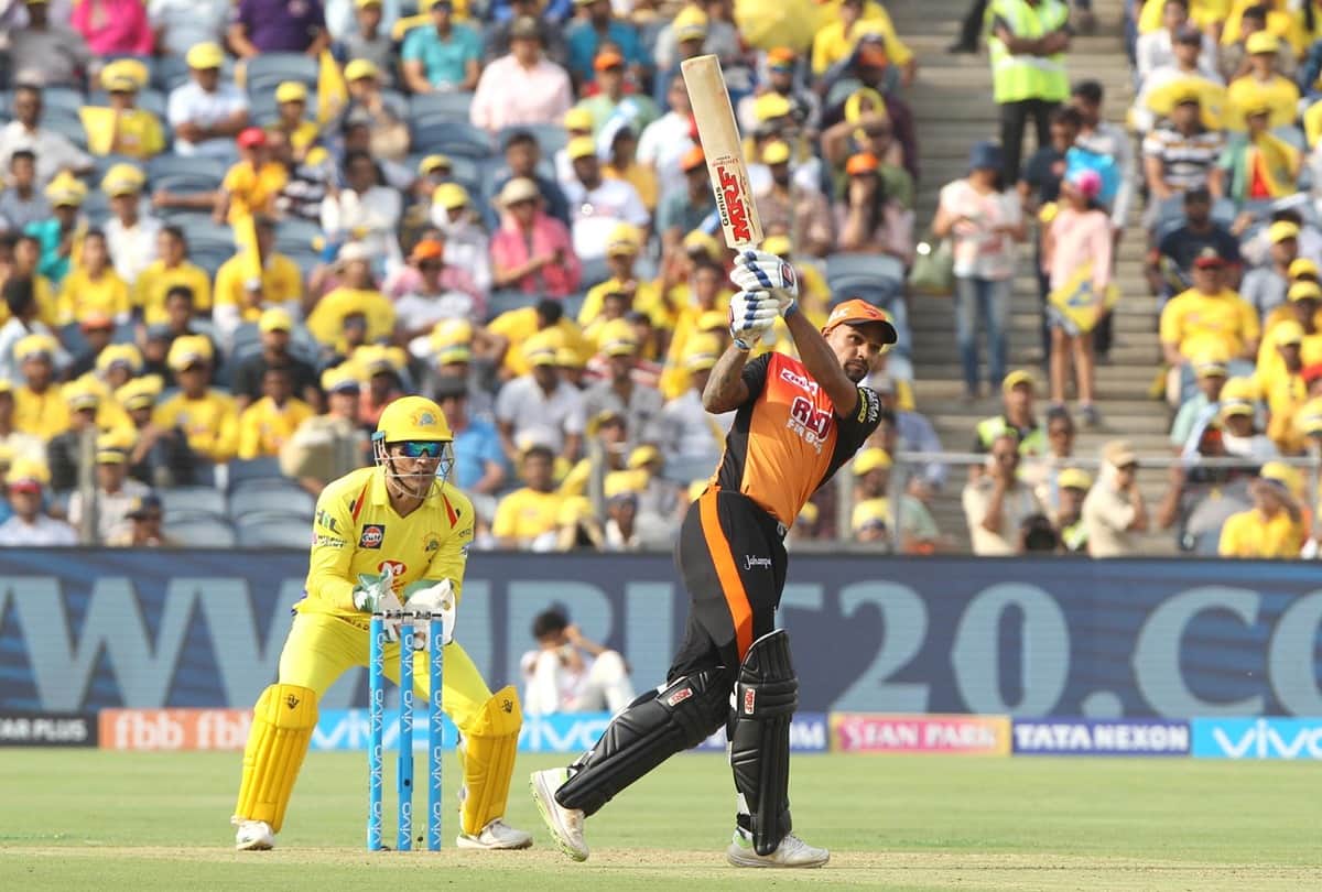 Shikhar dhawan smashes third fifty on ipl 2018 against CSK