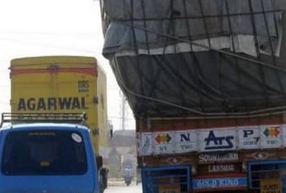 fir registered on overload track in eastern peripheral expressway
