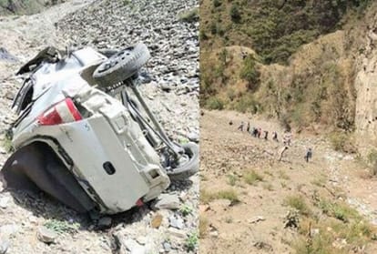 14 killed in bus and car accidents in shimla and sirmour in himachal pradesh