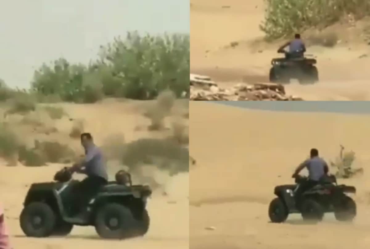 Race 3 Salman Khan quad bike video goes viral 