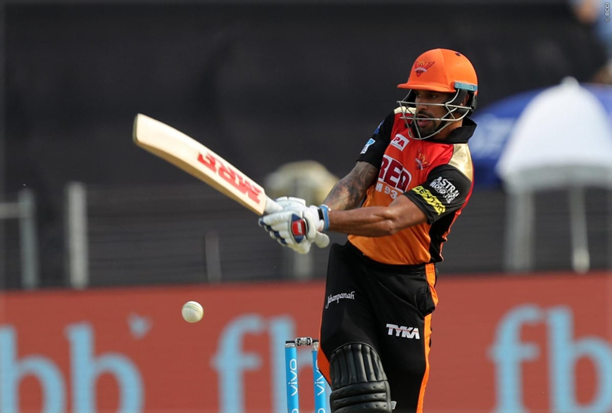 Shikhar dhawan smashes third fifty on ipl 2018 against CSK