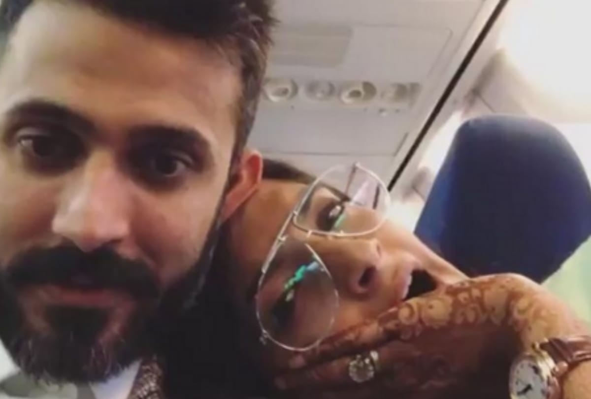 sonam kapoor and his husband anand ahuja reach delhi ncr