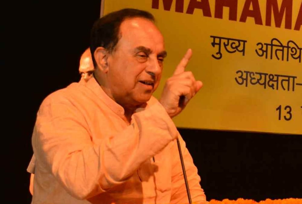 subrahmanyam swami speaks on hinduism