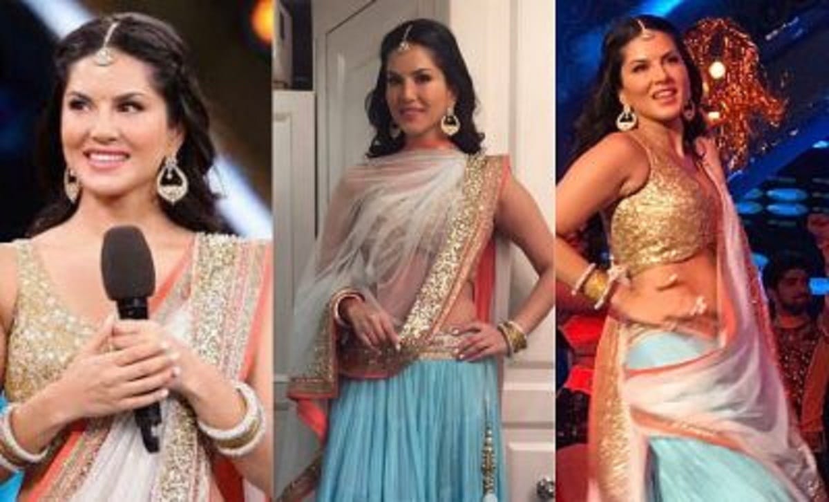 sunny leone in traditional dress