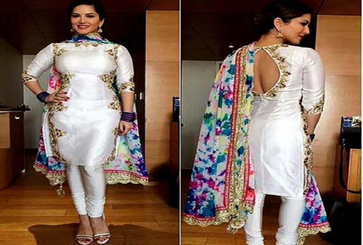 sunny leone in traditional dress