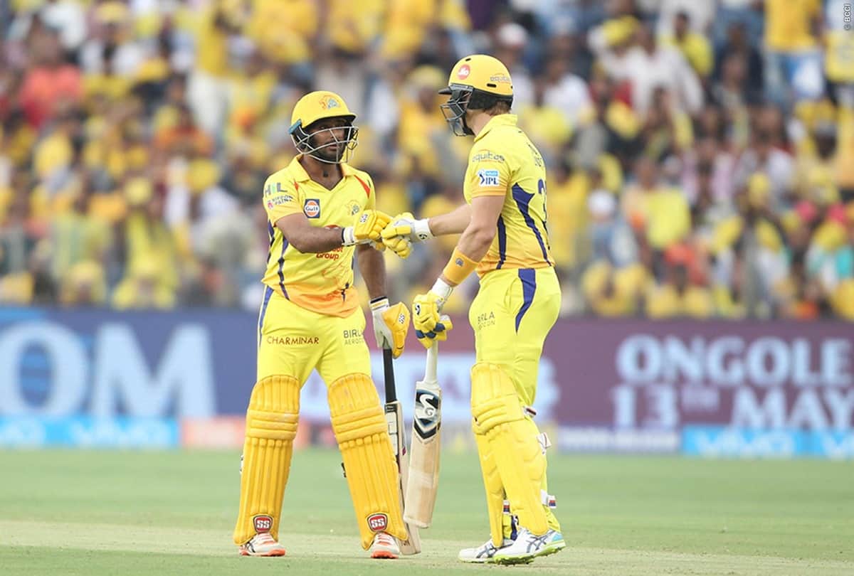 ambati rayudu century help csk to win over SRH, MS dhoni reveals his plan