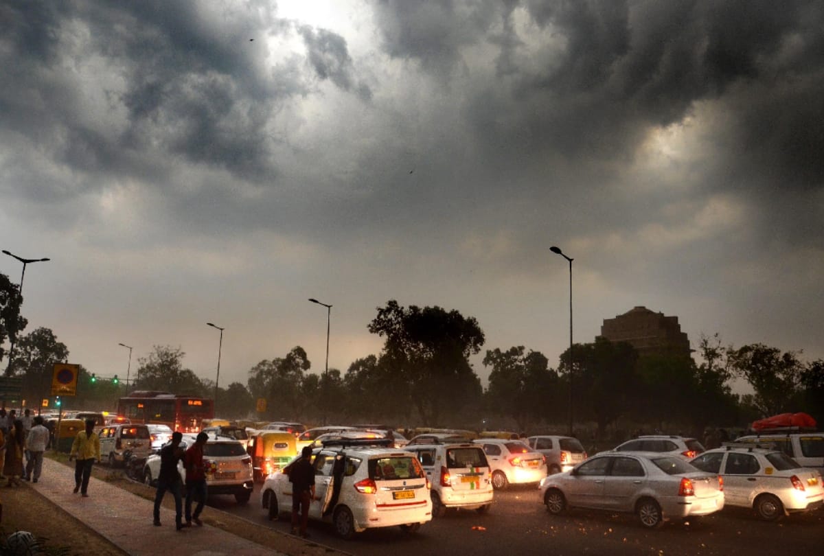 weather changed in delhi ncr after rain
