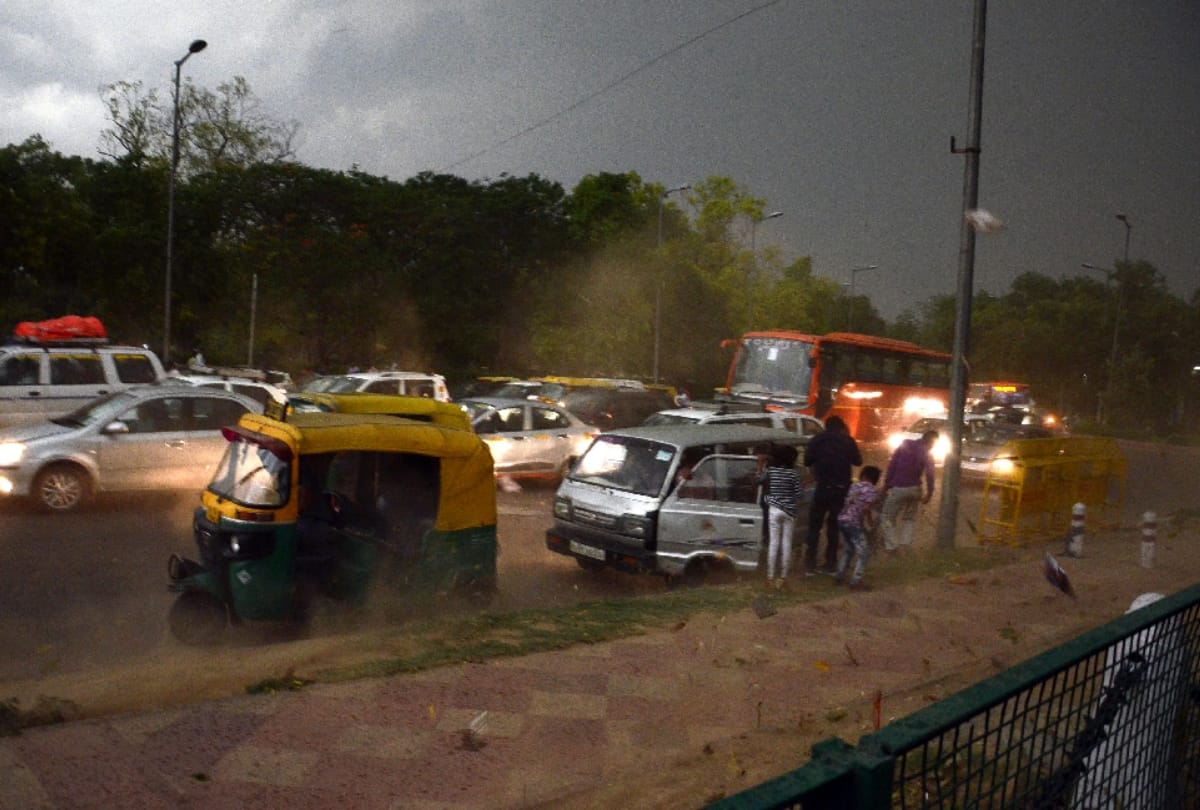 weather changed in delhi ncr after rain
