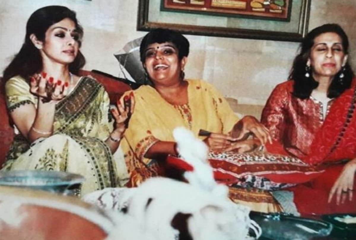 Mehendi artist Veena Nagda remember sridevi