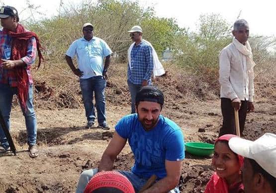 ranbir kapoor and alia bhatt work for paani foundation