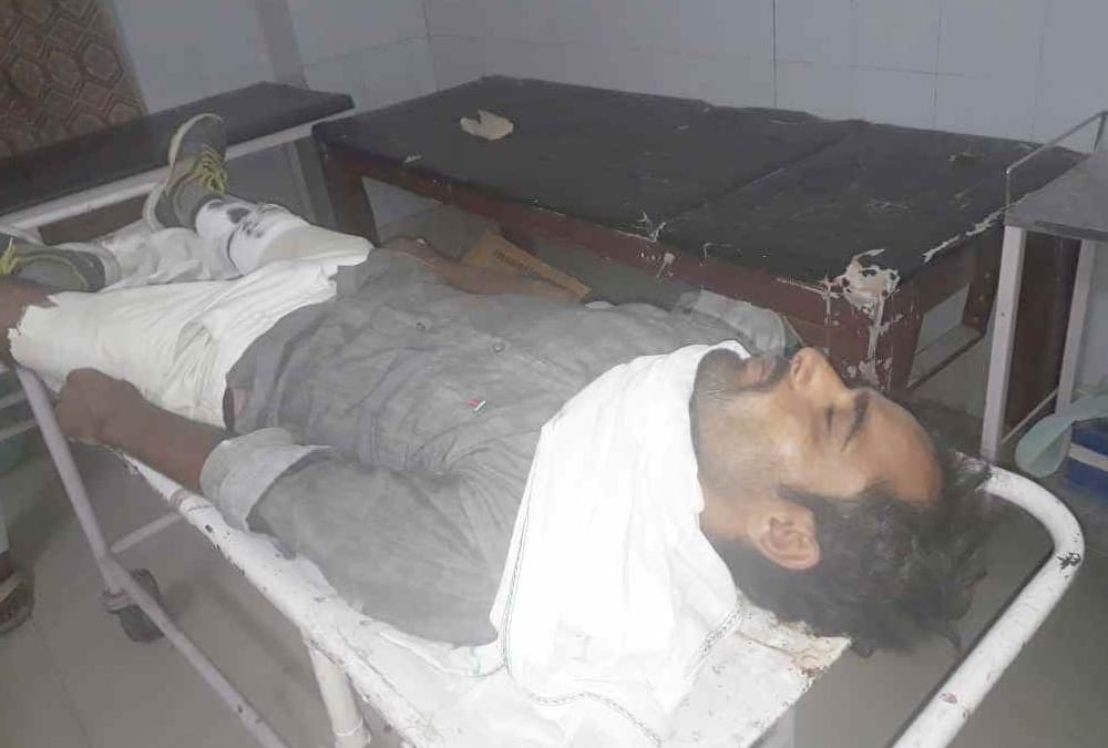  police encounter in krishna nagar in lucknow.