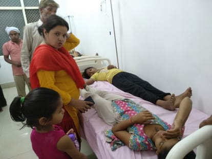 26 girl students hospitalized due to food poisoning before yogi adityanath kasganj visits
