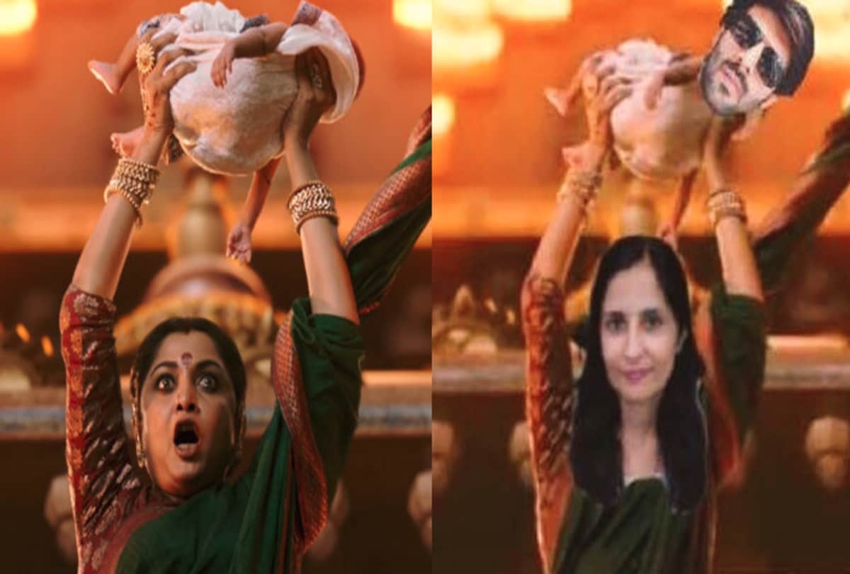 Kartik Aaryan shared photoshopped Baahubali scene picture with mother on Mothers Day 