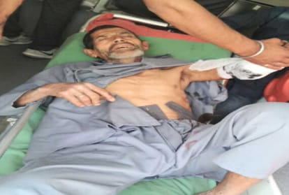  leopard attacked on 60 years old man in sataun sirmour