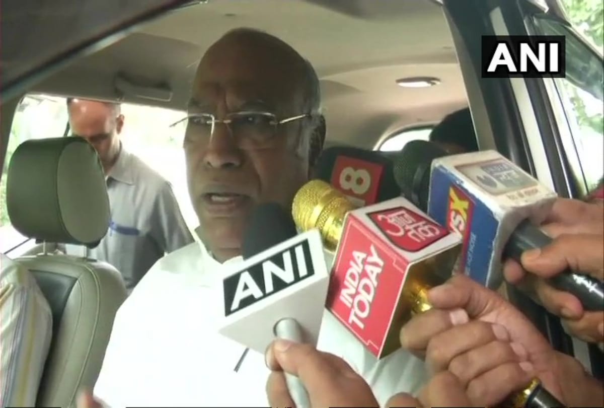BJP attacks on Congress Mallikarjun Kharge statement over Rafale aircraft shastra puja
