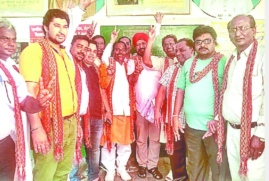kuldeep gupta adhyaksh, mukesh agarwal bne mahamantri