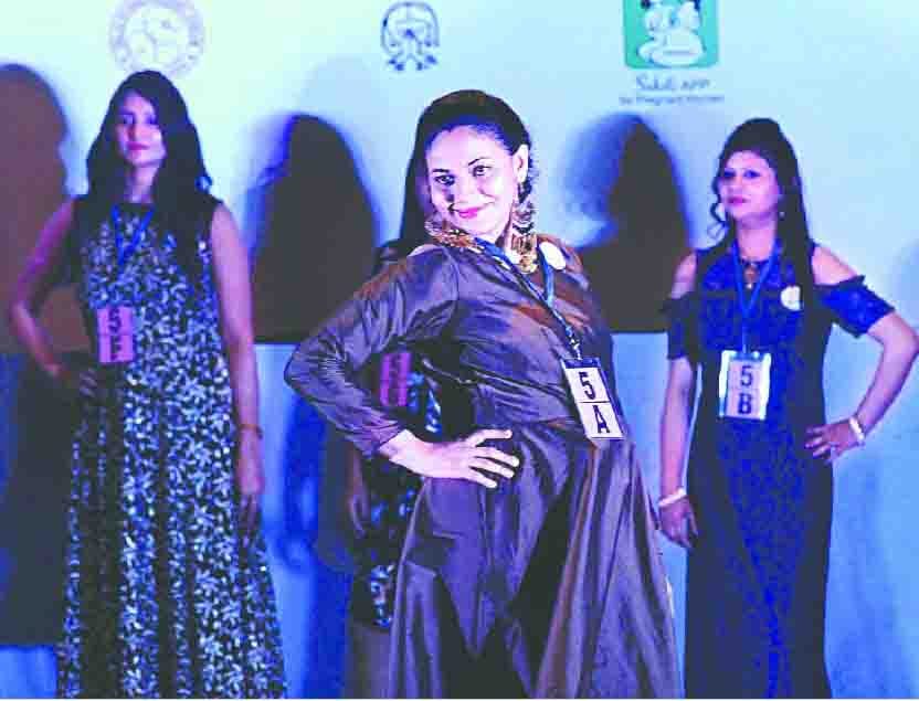 Saheli-DGF Gorgeous Moms 2018: Pregnant women did ramp walk