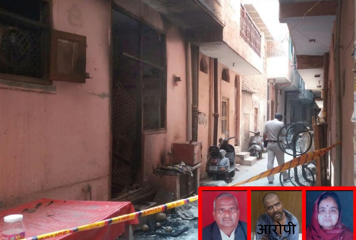 delhi son who set on fire his mother and father alive held by police tells story of crime