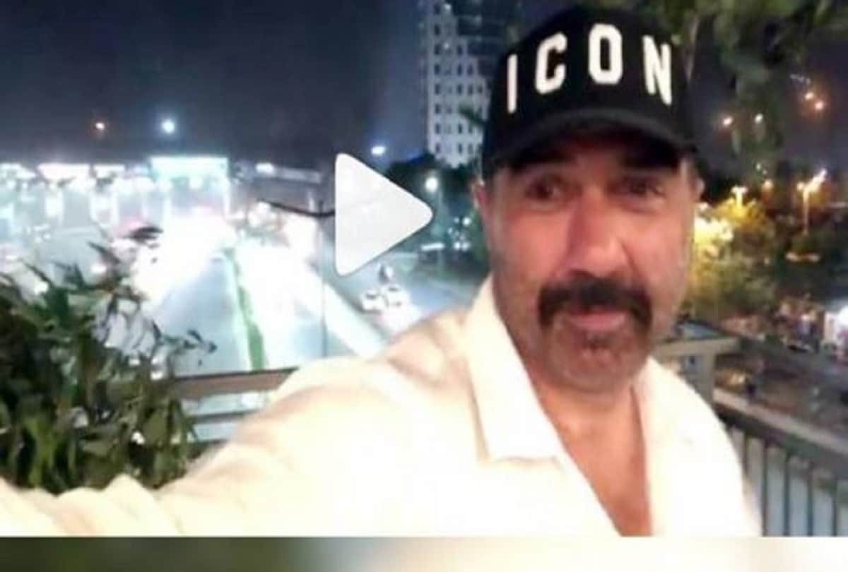 sunny deol post thunderstorm video on instagram