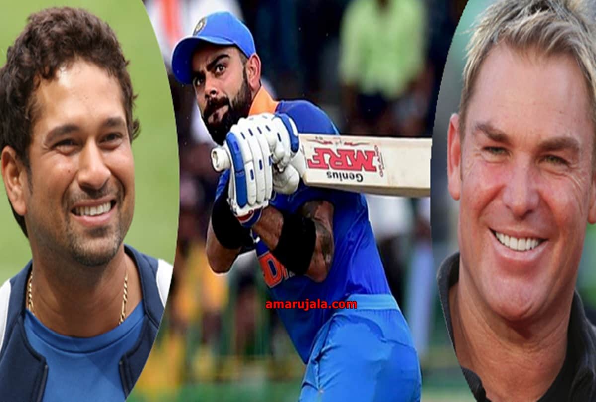 Shane warnes rates Virat Kohli higher then Sachin tendulkar