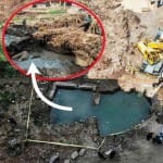 3000 years old statue found in the drain in Cairo