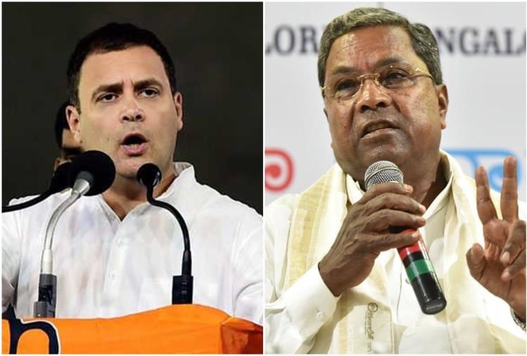 कर्नाटकराहुल गांधी से मुलाकात के बाद कांग्रेस नेताओं ने किया एकता के