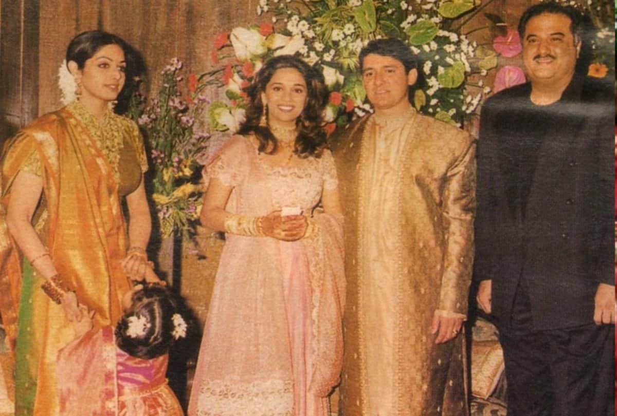 look madhuri dixit wedding album on her birthday