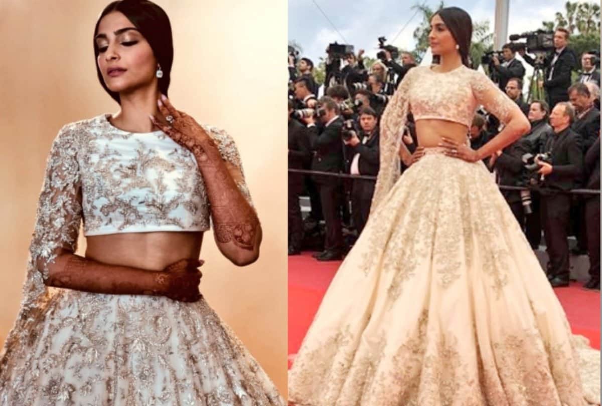 sonam kapoor appearance at cannes without mangalsutra