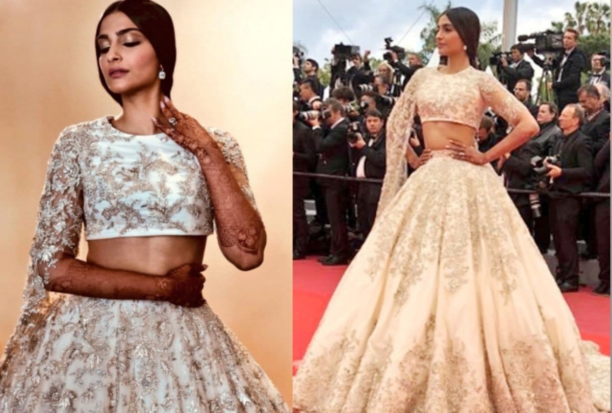 sonam kapoor appearance at cannes without mangalsutra