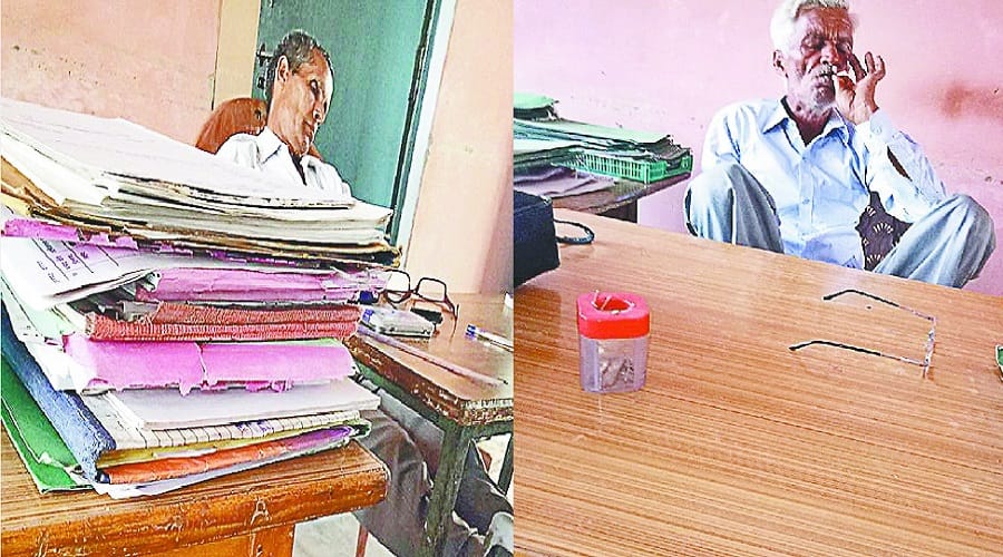 Video Viral: Employees Sleeping In Government Office 