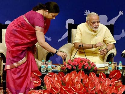 Smriti Irani Removed From Ministry of Information and Broadcasting