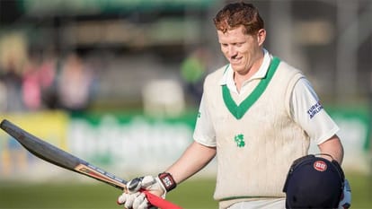 ireland vs pakistan historic test kevin o brien becomes first ever test centurion for ireland
