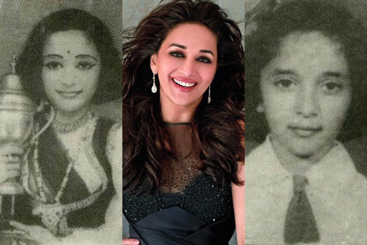 Rare unseen pictures of birthday girl madhuri dixit