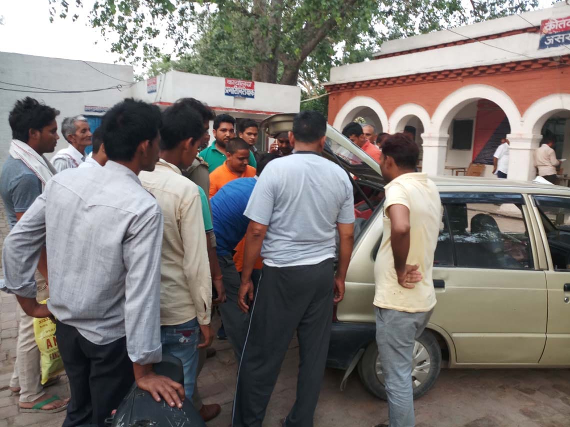 Police recovered meat in car 