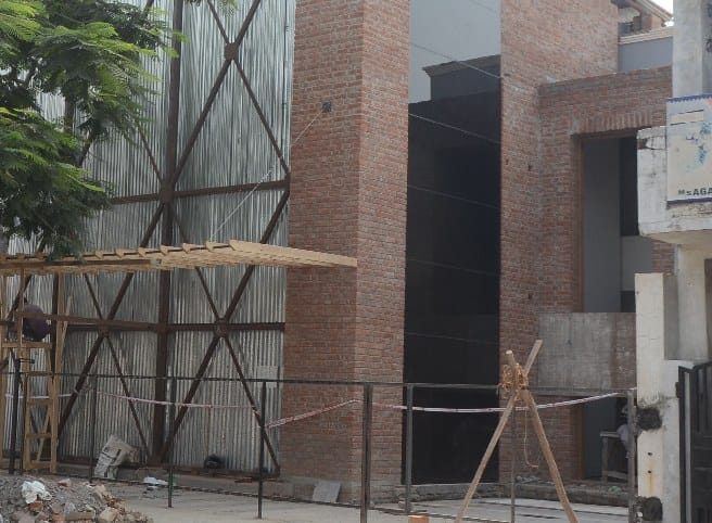 BDA in action demolished encroached buildings